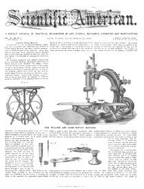 Scientific American Magazine Vol 9 Issue 22