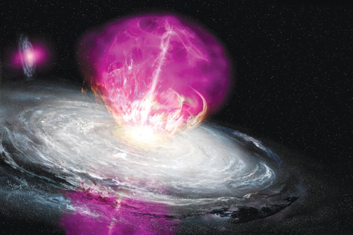 Giant Bubbles Soar over the Milky Way | Scientific American