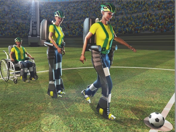 World Cup to Debut Mind-Controlled Robotic Suit