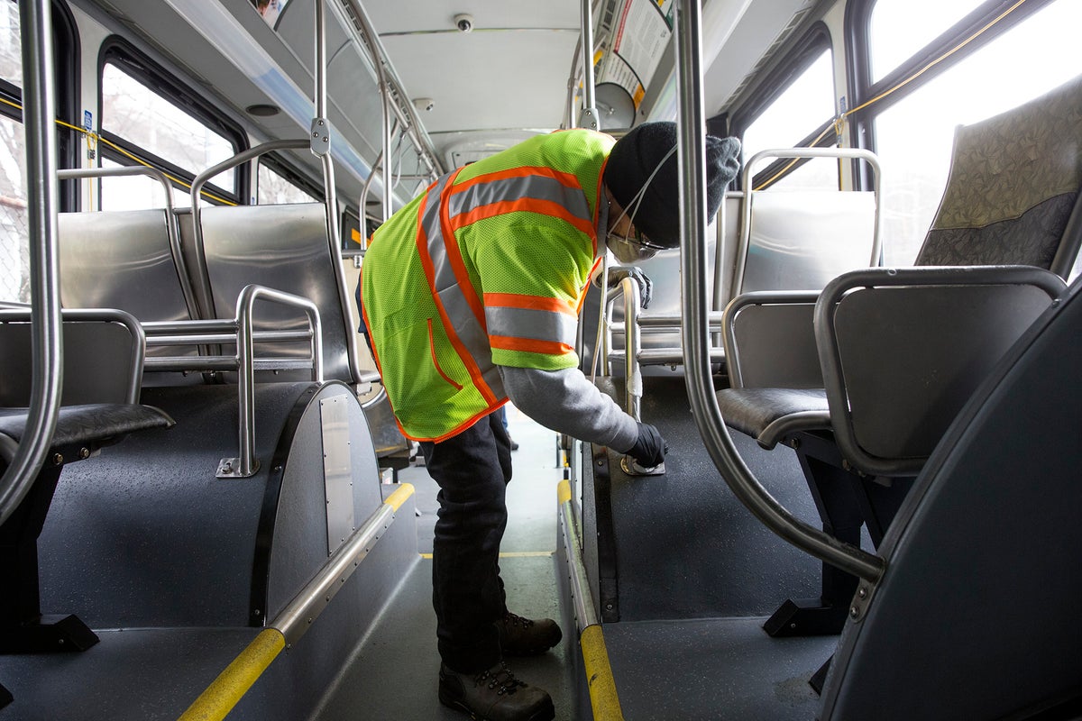 Planes, Trains and Automobiles What Does A Deep Clean Mean? Scientific American