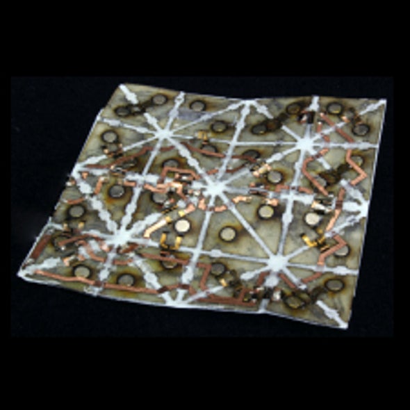Shifty Science: Programmable Matter Takes Shape with Self-Folding Origami Sheets