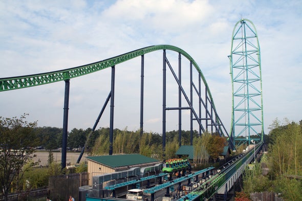 Shriek Science: Simple Physics Powers Extreme Roller Coasters