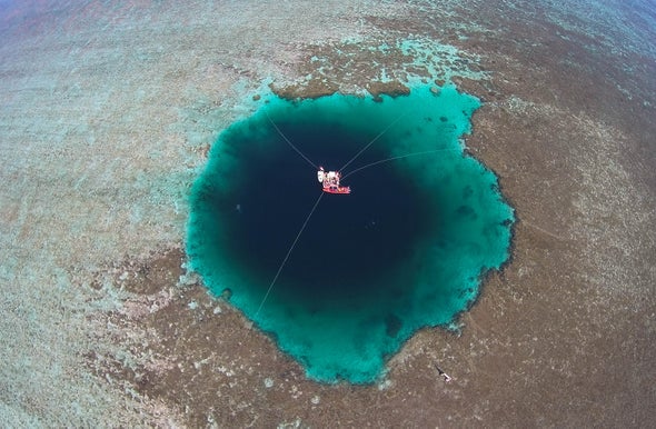 South China Sea Blue Hole Could Be World S Deepest
