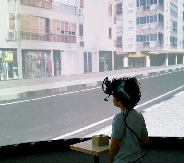In Israel Kids Cross Streets in Virtual Reality for Safety Science