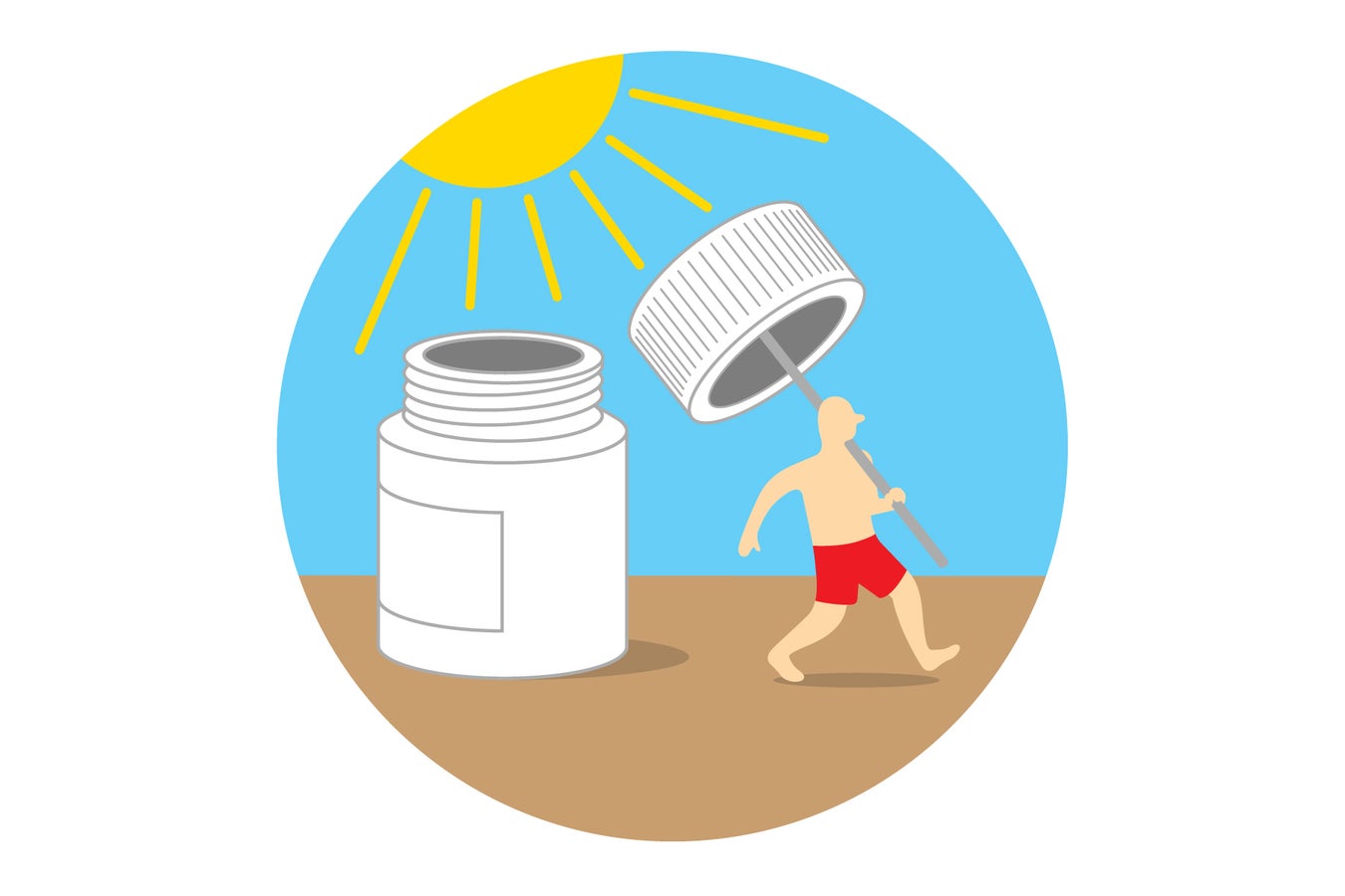 Synthetic "Melanin" Could Act as a Natural Sunscreen Scientific American