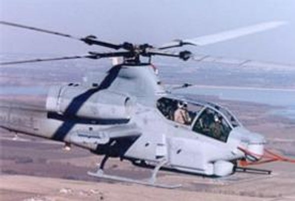 Lased and Confused: Off-the-Shelf Infrared Lasers Could Ward Off Missile Attacks on Military Helicopters