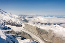 Glacier Is Surging Down Denali Mountain in Alaska
