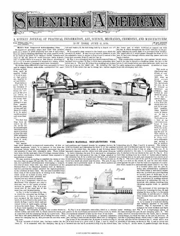 Scientific American Magazine Vol 22 Issue 24