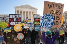 Conservative Justices Seem Poised to Overturn Roe's Abortion Rights