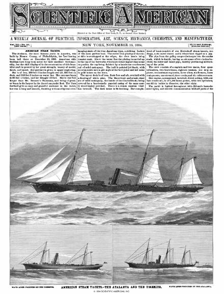 Scientific American Magazine Vol 51 Issue 20