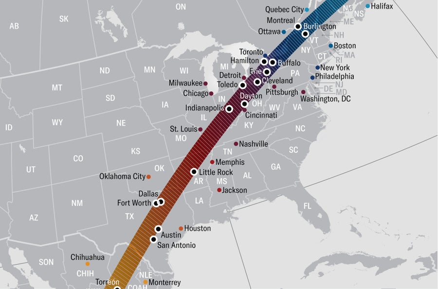 Here Are the Best Places to View the 2024 Total Solar Eclipse