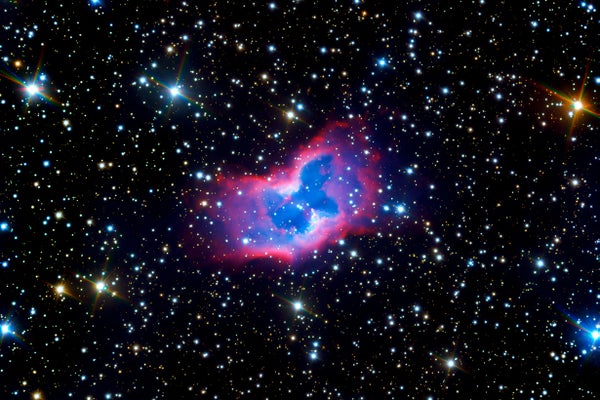 Gas expelled from the planetary nebula NGC 2899