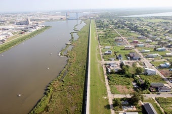 After a $14-Billion Upgrade, New Orleans' Levees Are Sinking