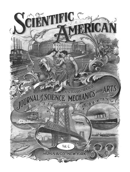 Scientific American Magazine Vol 100 Issue 1