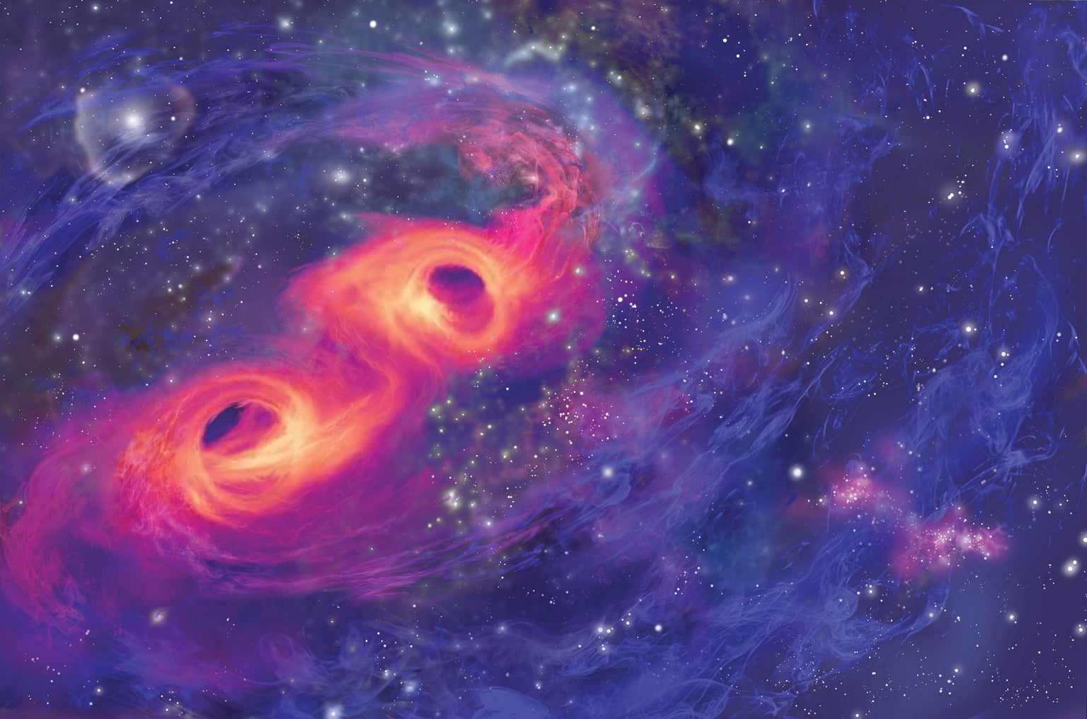 Astronomers Spy a Black Hole Devouring a Neutron Star - Scientific American