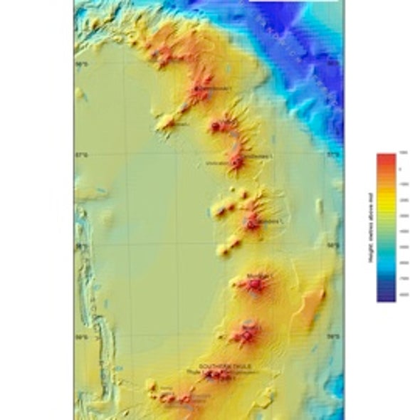 Hot and Cold: Long-Suspected Antarctic Undersea Volcanoes Discovered ...