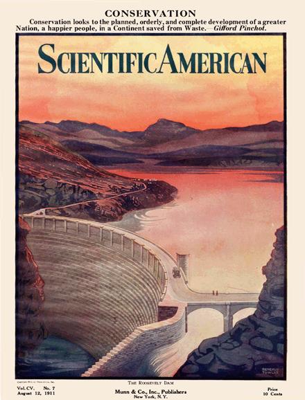 Scientific American Magazine Vol 105 Issue 7