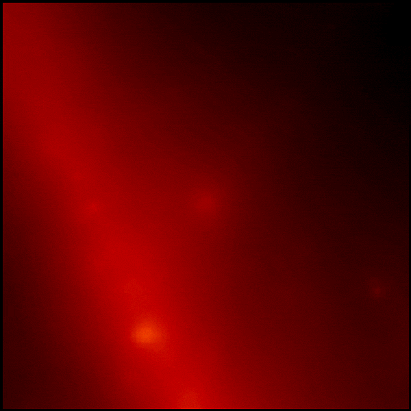 Gif of pulsing red gamma rays