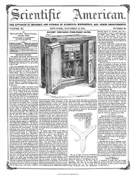 Scientific American Magazine Vol 11 Issue 10