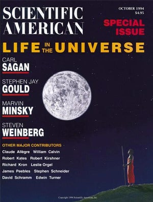 Scientific American Magazine Vol 271 Issue 4