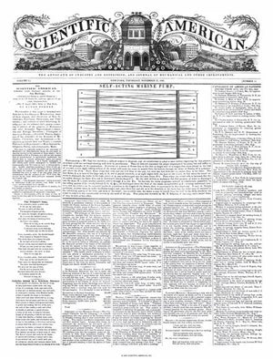 Scientific American Magazine Vol 1 Issue 11