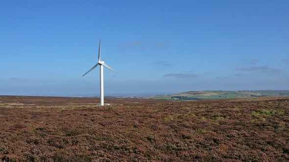 Wind Turbines May Turn Slower in a Warmer World