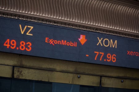 Exxon stock ticker