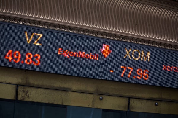 Exxon stock ticker