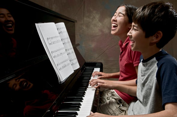 Piano Lessons Tune Up Language Skills