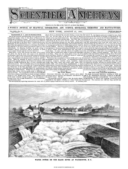 Scientific American Magazine Vol 45 Issue 9
