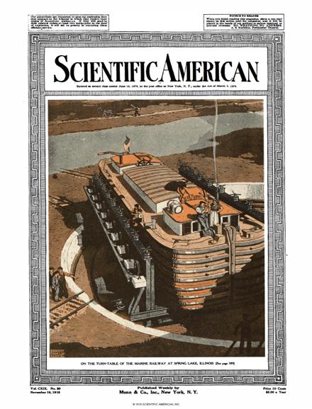 Scientific American Magazine Vol 119 Issue 20