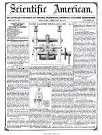 English Patent Law Scientific American