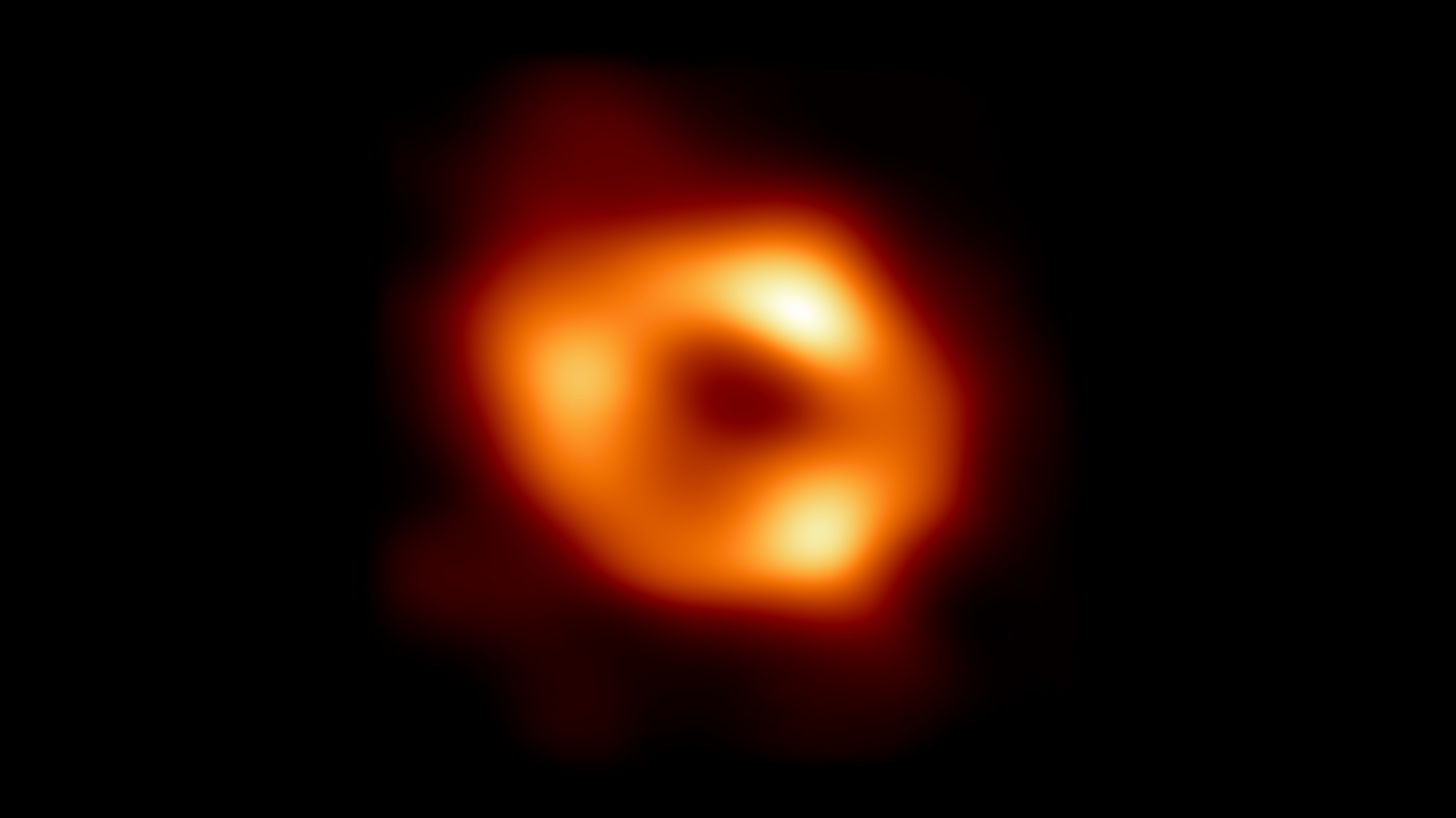 The First Picture of the Black Hole at the Milky Way