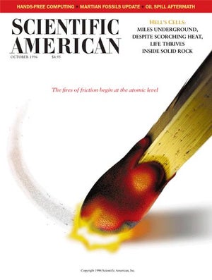 Scientific American Magazine Vol 275 Issue 4