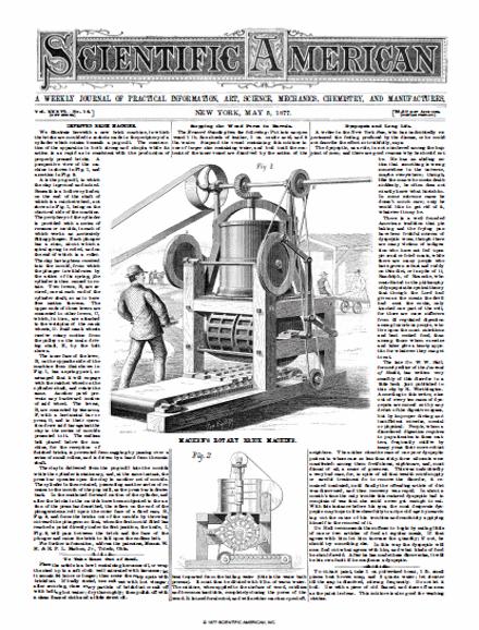 Scientific American Magazine Vol 36 Issue 18