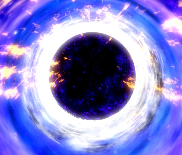 Dark Matter Black Holes Could Be Destroying Stars at the Milky Way’s Center