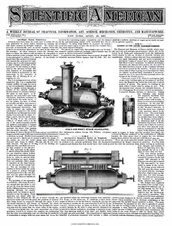 Scientific American Magazine Vol 16 Issue 16