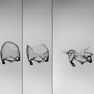 Trickle-Down Theory: Simplified Model Gives a New Explanation for How Raindrops Form