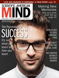 Scientific American Mind Volume 25, Issue 5