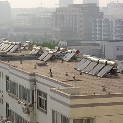 Sunrise on China's First Carbon-Neutral City