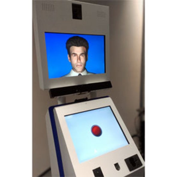 Avatar Officer Installed at Arizona-Mexico Border Station