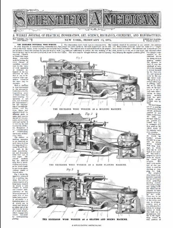 Scientific American Magazine Vol 32 Issue 7