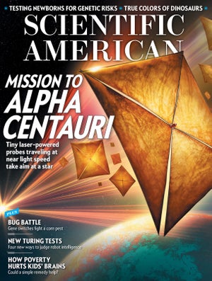 Scientific American Magazine Vol 316 Issue 3