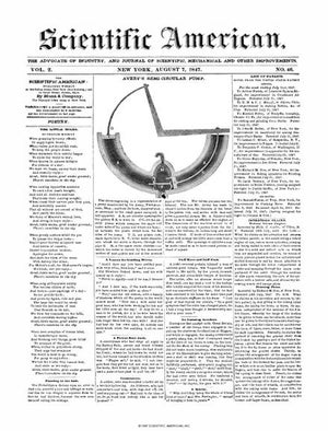 Scientific American Magazine Vol 2 Issue 46
