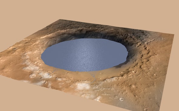 Could Liquid Lakes Form on Mars Today?