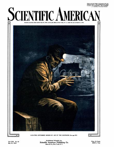 Scientific American Magazine Vol 120 Issue 22