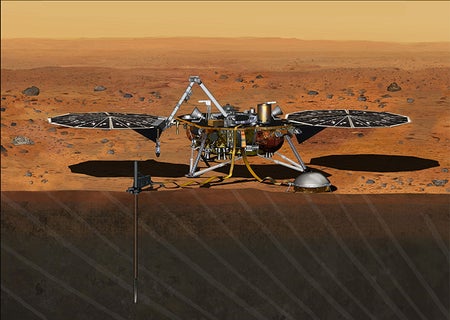 Mars lander