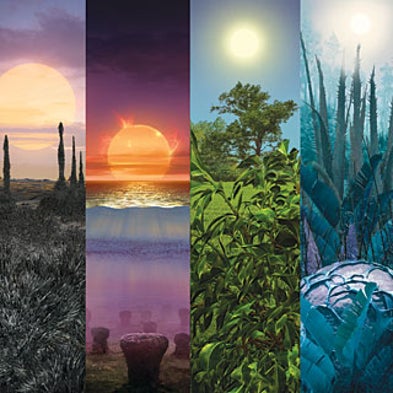 The Color of Plants on Other Worlds