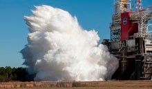 NASA Moon Rocket Passes Critical Engine Test