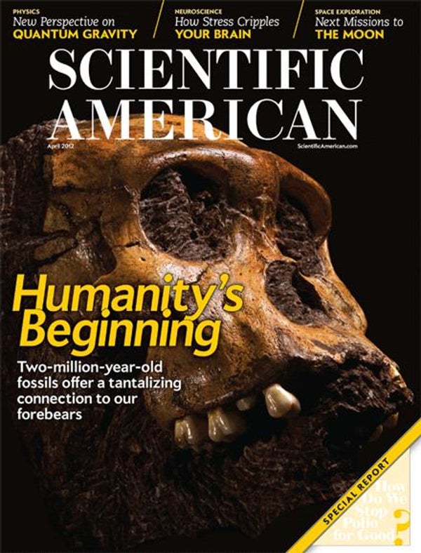 Scientific American Magazine Vol 306 Issue 4